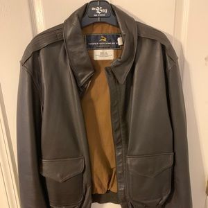 Copper Outerwear leather jacket size 44L